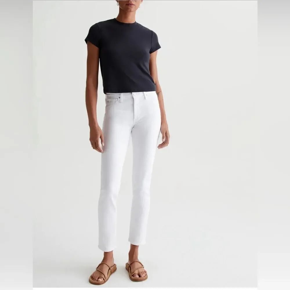 Adriano Goldschmied- Prima ankle-Cigarette-29R white denim